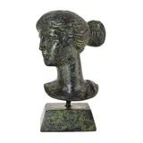 Bust of Artemis – Bronze Sculpture – 9 cm