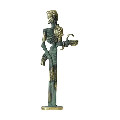 Asclepius Statue by Bronze Pavlakis
