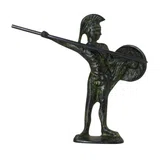 Achilles, Hero of the Trojan War – Bronze Sculpture – 13 cm