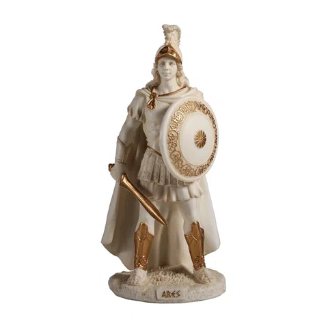 Ares — God of War — White Statue, 16 cm – view 1