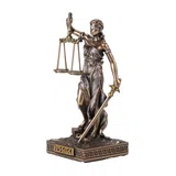 Themis — Goddess of Justice — Bronze-Finish Statue, 10 cm – view 3