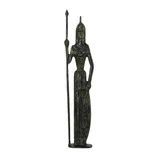 Athena with Shield and Spear – Flat Sculpture – 24 cm