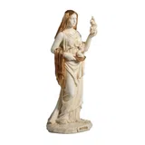Hestia — Goddess of the Home and Hearth — White Statue, 16 cm – view 2