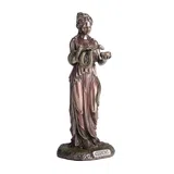Hygieia, Goddess of Hygiene – Bronze-Finish Resin Statue – 15.5 cm – view 2
