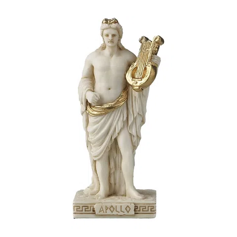 Apollo with Lyre — Resin Statue, 30 cm – view 1