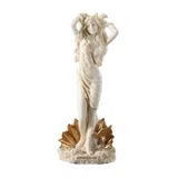 The Birth of Aphrodite — White Statue, 15.5 cm