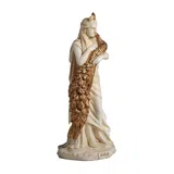 Hera — Goddess of Marriage — White Statue – 15.5 cm – view 4
