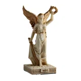Nike — The Winged Goddess — White Statue – 10 cm – view 2