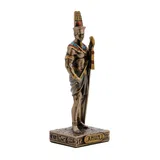 Amun – Egyptian God – Bronze-Finish Statue – 8.5 cm – view 2
