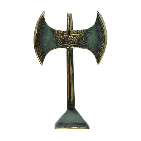 Decorative Axe Sculpture by Bronze Pavlakis
