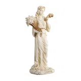 Demeter — Goddess of the Harvest — White Statue, 15 cm – view 2