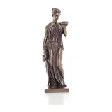 Hebe – Goddess of Youth – Bronze-Finish Statue – 31 cm
