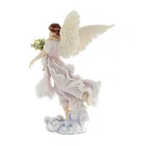 Guardian Angel with Child – Resin Statue – 27 cm – view 2