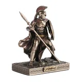 Leonidas with Spear and Shield — Bronze-Finish Statue, 7.7 cm – view 3
