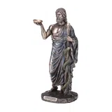 Asclepius – God of Medicine – Bronze-Finish Statue – 16 cm – view 4