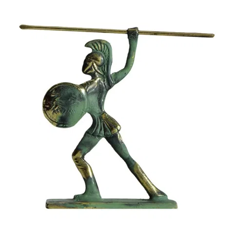 Leonidas with Spear Statue C by Bronze Pavlakis