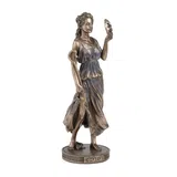 Thalia — Muse of Comedy — Bronze-Finish Statue, 23 cm – view 2