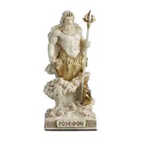 Poseidon with Trident – Resin Statue – 8.8 cm
