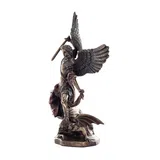 Archangel Michael – Defender of Heaven – Bronze-Finish Statue – 20 cm – view 2