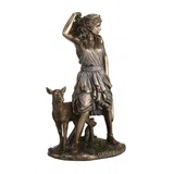 Artemis — Goddess of Hunting — Bronze-Finish Statue, 16.5 cm – view 3