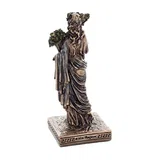 Demeter — Bronze-Finish Statue – 9 cm – view 3