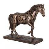 Walking Horse – Bronze-Finish Statue – 25.5 cm – view 3