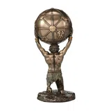 Atlas — The Titan Holding the Sky — Bronze Finish Statue, 14 cm – view 4