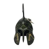 Spartan Helmet with Lambda – 14 cm – Dark Green