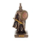 Ares — Bronze-Finish Statue – 8 cm