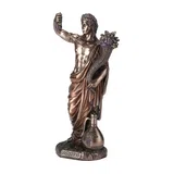 Dionysus — God of Wine — Bronze Finish Statue, 16 cm – view 3