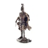 Alexander the Great — King of Macedon — Bronze Finish Statue, 24.8 cm – view 2
