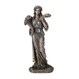 Demeter — Goddess of the Harvest — Bronze-Finish Statue – 15 cm
