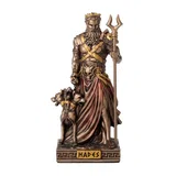 Hades — God of the Underworld — Bronze-Finish Statue – 9.2 cm