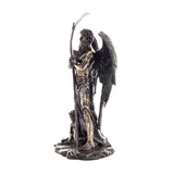 Chronos – Father Time – Bronze-Finish Statue – 27.5 cm – view 2
