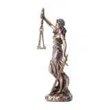 Themis – Goddess of Justice – Bronze-Finish Statue – 16.5 cm – view 3