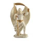 Chronos — Greek Mythology — White Statue, 18.5 cm