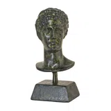 Bust of Hermes – Bronze Sculpture – 9 cm