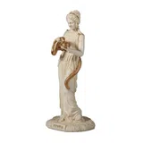 Hygieia — Goddess of Hygiene — White Statue, 15.5 cm – view 4