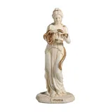 Hygieia — Goddess of Hygiene — White Statue, 15.5 cm