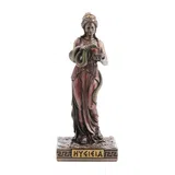 Hygieia — Goddess of Health — Bronze Finish Statue, 9.2 cm