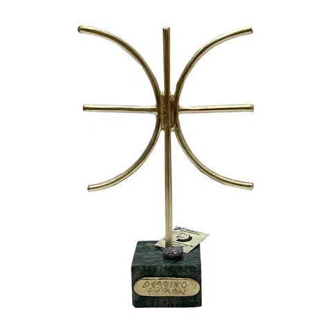 Delphic Epsilon – Bronze Symbol – 18.5 cm – Gold