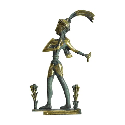 Prince of Knossos Statue by Bronze Pavlakis