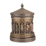 Jewellery Box with the Gods of the Pantheon — Bronze-Finish Jewellery Box, 16.5 × 11 cm – view 2