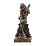 Hecate, Goddess of Magic – Bronze-Finish Resin Statue – 9 cm – view 4
