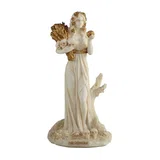 Persephone — Greek Mythology — White Statue, 15.5 cm