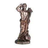Dionysus — God of Wine — Bronze Finish Statue, 16 cm