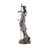 Themis — Goddess of Justice — Bronze-Finish Statue – 30 cm – view 3