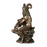 Pan, God of the Wild – Bronze-Finish Resin Statue – 15.5 cm – view 2