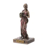 Hygieia — Goddess of Health — Bronze Finish Statue, 9.2 cm – view 3