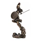 Athena — Goddess of Wisdom and War — Bronze-Finish Statue – 23 cm – view 3
